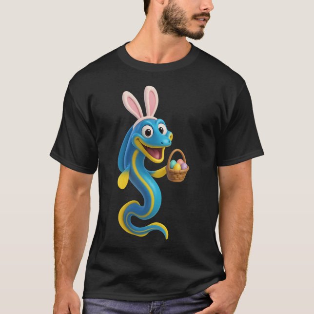 Camiseta Anguila de cinta de Pascua (Anverso)