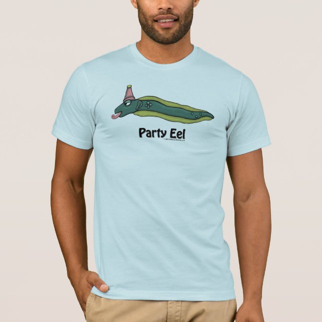 Camiseta Anguila del fiesta (Anverso)