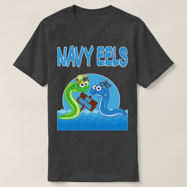 Camiseta Anguilas de la Marina (Diseño del anverso)