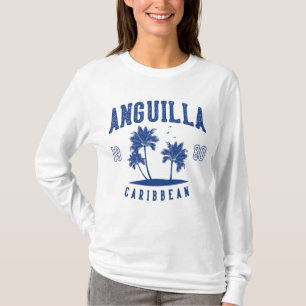 Camiseta Anguilla Palma del Caribe 1980