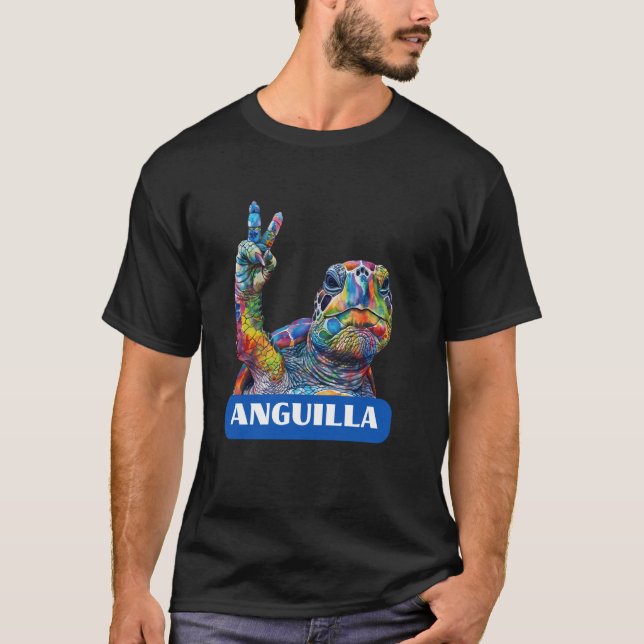 Camiseta Anguilla Souvenir Anguilla (Anverso)