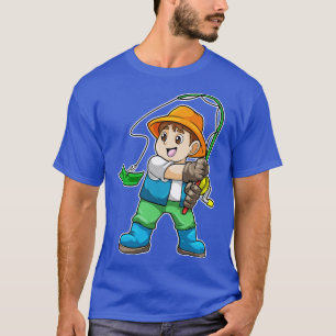 Camiseta ÁNGULO con barra de pesca