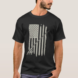 Camiseta Ángulo pescador aficionado a la pesca de peces de