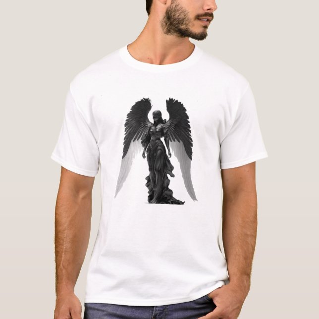 Camiseta Ángulos negros (Anverso)