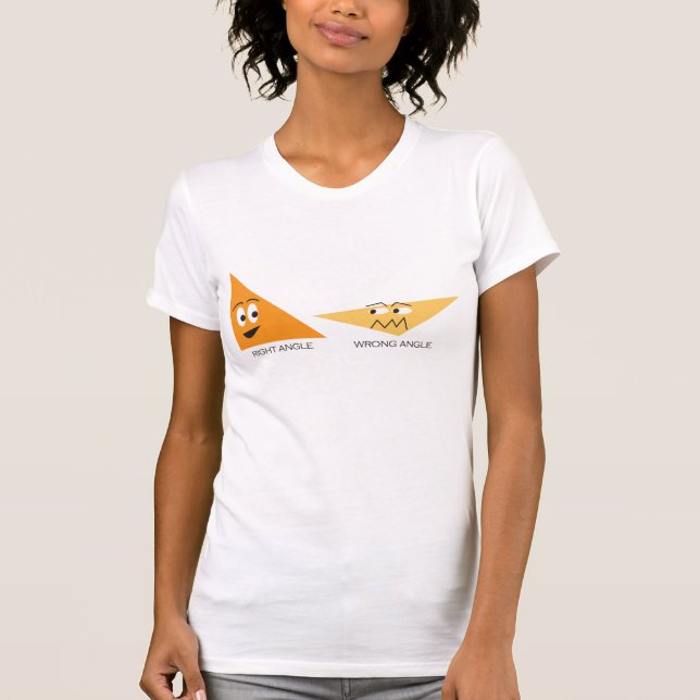 Camiseta Ángulos rectos (Anverso)