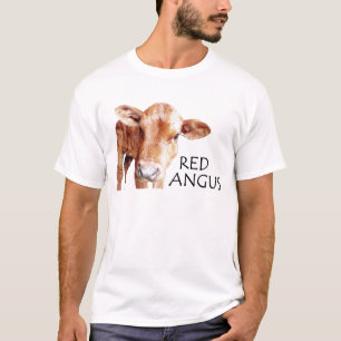 Camiseta Angus rojo