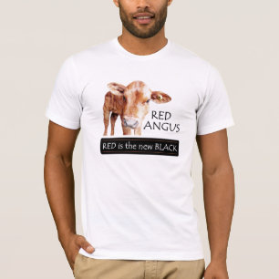 Camiseta Angus rojo