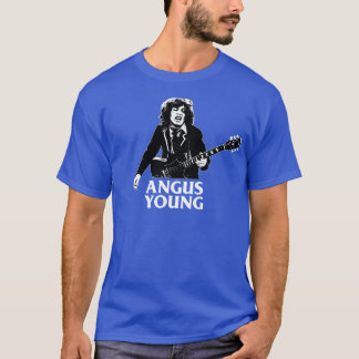 Camiseta Angus Young Engraving Style
