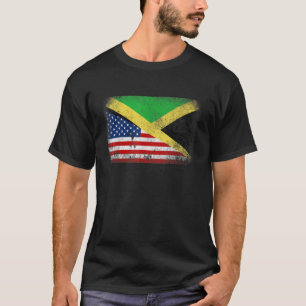 Camiseta Angustiada bandera patriotica veneciana estadounid
