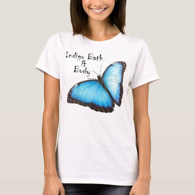 Camiseta Añil - complazca el tanque - modificado para (Anverso)