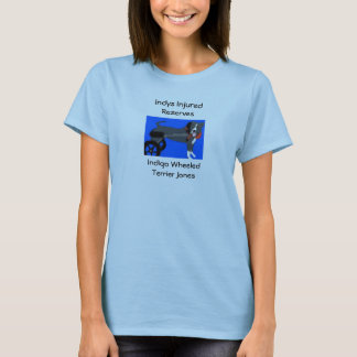 Camiseta Añil pintado