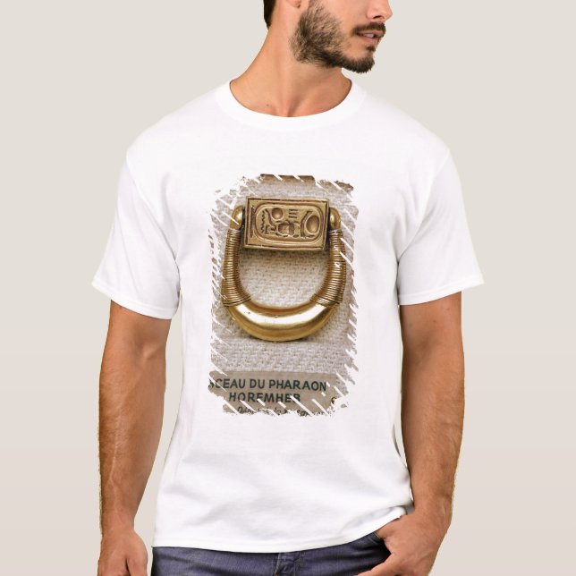 Camiseta Anillo con el sello de general Horemheb (Anverso)