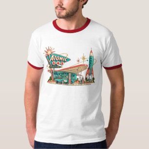 Camiseta Anillo de Atomic Gas & Atomic Nights Vintage Space
