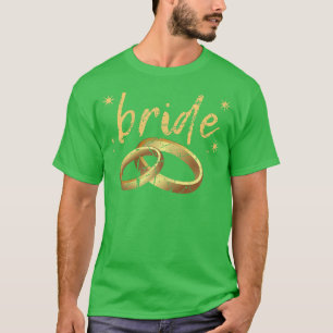 Camiseta Anillo de Boda Mujer Prometida Fiesta de Despedida