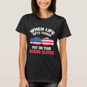 Camiseta Anillo de Boxeo de Fitness - Me encanta el kickbox