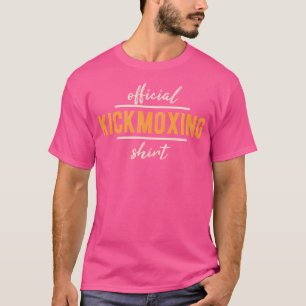 Camiseta Anillo de boxeo de fitness Me encanta el kickboxin