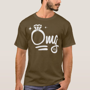 Camiseta Anillo de Compromiso OMG Sí Novia