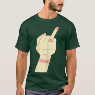 Camiseta Anillo de diamantes para mujeres Novia Fiesta de d