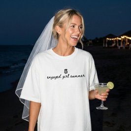 Camiseta Anillo de Escritura Negra Minimalista de Verano pa