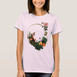 Camiseta Anillo de flores