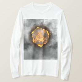 Camiseta Anillo de fuego quemado