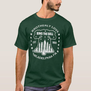 Camiseta Anillo de la Bell Filadelfia Liberty Bell Brotherl