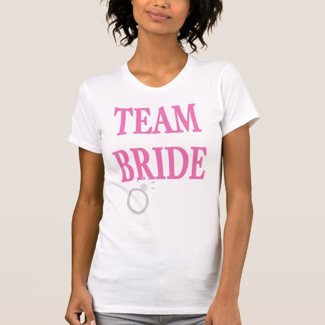 Camiseta Anillo de novias de equipo (Anverso)