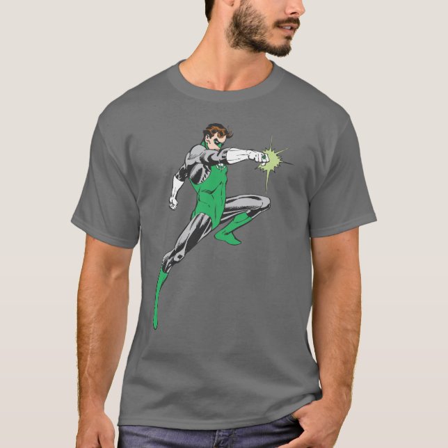 Camiseta Anillo de punción de linterna verde (Anverso)
