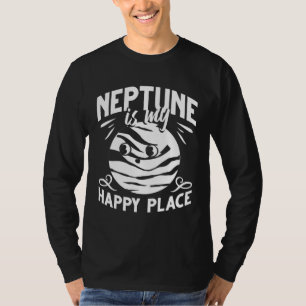 Camiseta Anillo del planeta Neptuno Sistema Solar