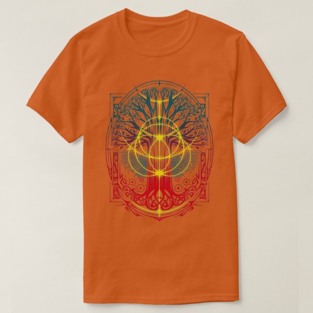 Camiseta Anillo dorado V1 (Diseño del anverso)