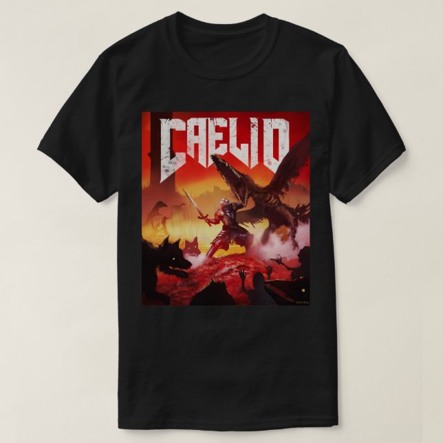 Camiseta Anillo Elden - Caelid Essential  (Diseño del anverso)