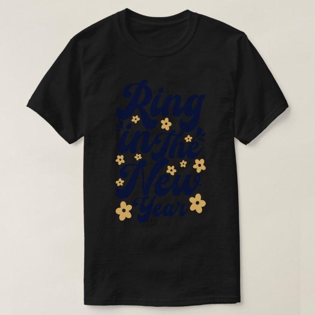 Camiseta Anillo en el nuevo año (Diseño del anverso)