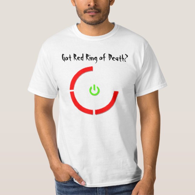 Camiseta ¿Anillo rojo conseguido? (Anverso)