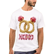 Anillos de boda tejidos y diseño de abrazos XOXO