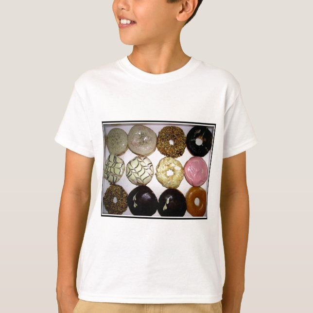 CAMISETA ANILLOS DE ESPUMA DULCES DELICIOSOS (Anverso)