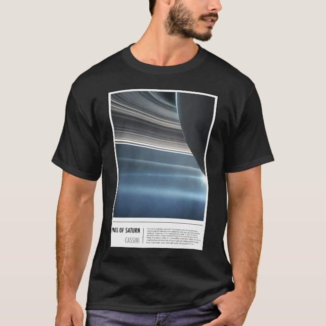 Camiseta Anillos De Saturno (Anverso)