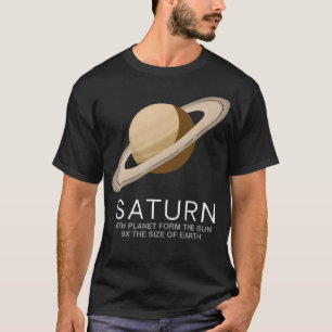 Camiseta Anillos De Saturno Planeta Espacio Astrónomo