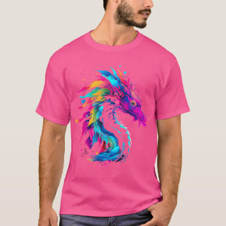 Camiseta Anima colorida de vida silvestre del monstruo del 