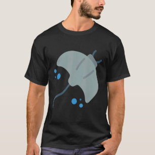 Camiseta Anima de agua del océano vintage de Stingray Manta