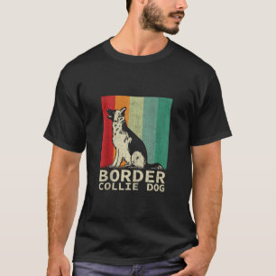 Camiseta Anima de diseño vintage estilo retro de perro coll