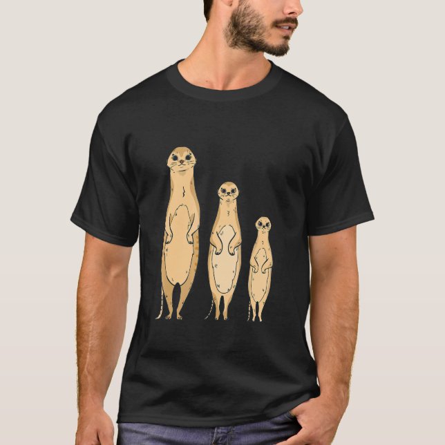 Camiseta Anima de las mujeres animales de Meerkat (Anverso)