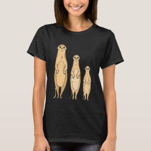 Camiseta Anima de las mujeres animales de Meerkat