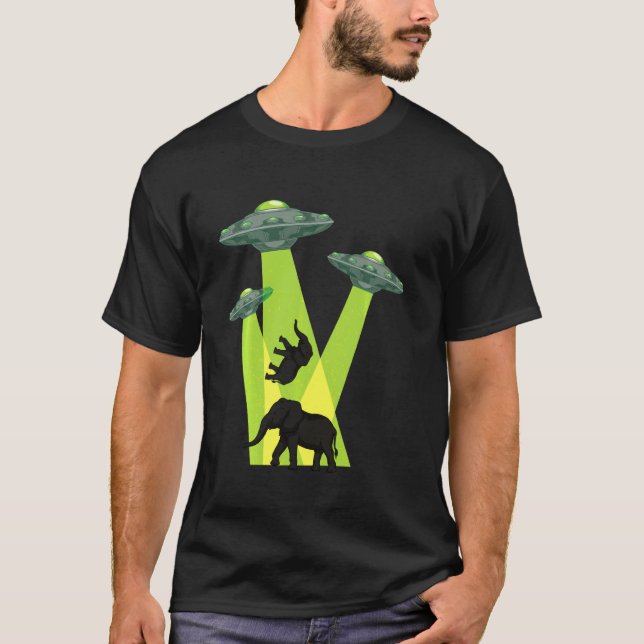 Camiseta Anima de secuestro de elefante de confianza de la  (Anverso)