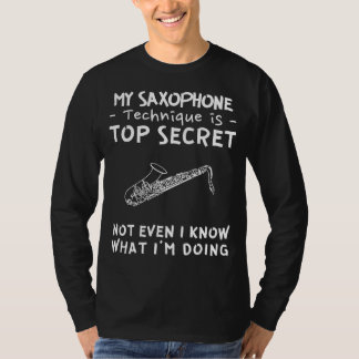 Camiseta Anima el misterio de mi saxofón secreto de esquí