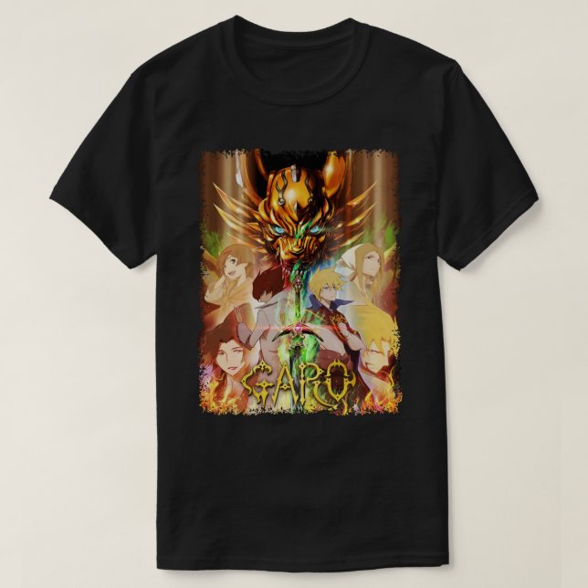 Camiseta Animación de Garo (Diseño del anverso)