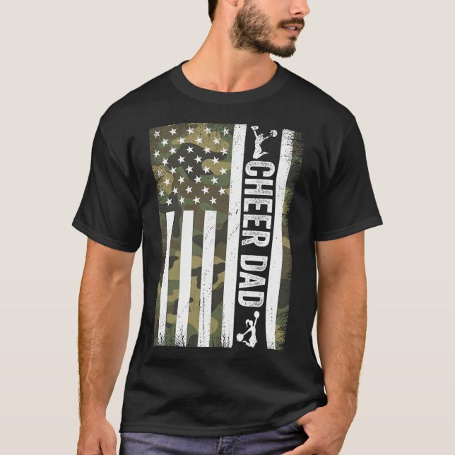 Camiseta Animación del Día de los Padres de la Bandera Amer (Anverso)