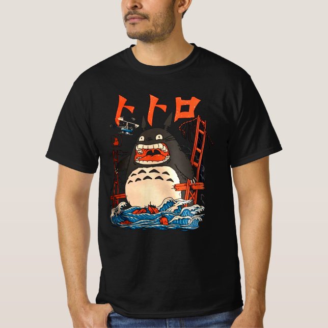 Camiseta Animación ghibli de My Neighbor (Anverso)