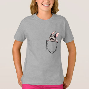 Camiseta animada de Bulldog francés