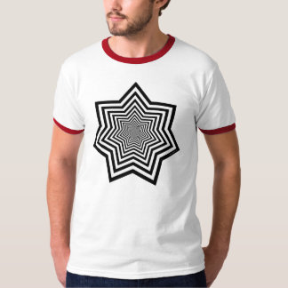 Camiseta animada de la estrella - camisa de 2