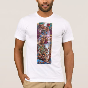 Camiseta animada Luffy inspirada - Tee de ventilad